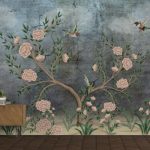 3D wallpaper concrete floor