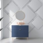 3D Effect Square Details Modern Wallpaper - Image 3