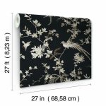 Bird And Blossom Chinoserie Wallpaper - Image 5