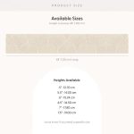 Boho Lines Beige Stair Riser Stickers - Pack of 6 Removable Stair Riser Tile Decals - Peel & Stick Stair Riser Deco Strips - 48" long nice wallpaper - Image 5