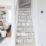 Book Stair Decals, Staircase Decals Black and White, Stair Riser Decals Vinyl, Stair Riser Stickers, Stairway Decals Strips for Stairs Decor nice wallpaper - Image 2