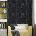 Geometric Wallpaper Peel and Stick Wallpaper Self Adhesive Wallpaper Removable Wallpaper Geometric wall - Image 3