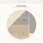 Geometric Sand Stair Riser Stickers - Pack of 6 Removable Stair Riser Tile Decals - Peel & Stick Stair Riser Deco Strips - 48" long nice wallpaper - Image 2