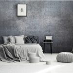 Iron - grey wallpaper - grey margle, silver metal background, texture wall Peel and stick - Wall decor - Self Adhesive Wall Mural - Reusable
