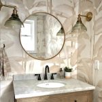 Khaki Large Scale Palms Removable Peel 'n Stick or Pre-pasted Wallpaper • Vinyl-Free • Non-toxic