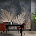 Fall Leaves Art Scenic Wallpaper Self Adhesive Peel and Stick Wall Mural Home Decoration Minimalistic Scandinavian Design Removable - Image 2