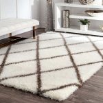 Microfiber Moroccan Design – Cream And Brown