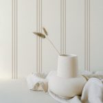 Neutral Minimal Stripes Removable Wallpaper / Self Adhesive or Traditional Wallpaper - Image 2