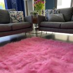 Soft, Shaggy & Fluffy Carpet – Pink – Multiple Sizes - Image 3