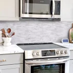 SMART TILES PEEL & STICK BACKSPLASH - MILANO MASSA - 4 Pieces 11.55 x 9.63