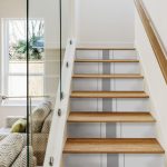 Peel & Stick Stair Riser Decals, Minimalist Geometric Art Deco Strips, Gray Block Self Adhesive Vinyl Stickers, Scandinavian Modern Art nice wallpaper - Image 2