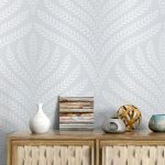 Wallpaper Peel and Stick Wallpaper Removable Wallpaper Home Decor Wall Art Wall Decor Room Decor / Floral Art Deco Wallpaper - Image 2