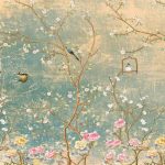 Vintage Chinoiserie Wallpaper with Birds floral ancient Wallpaper, non-woven wallpaper, peel and stick wallpaper - Image 6