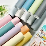 Roll Wallpaper, Removable Peel And Stick Wallpaper, Self Adhesive Solid Color Wallpaper, colors wallpaper